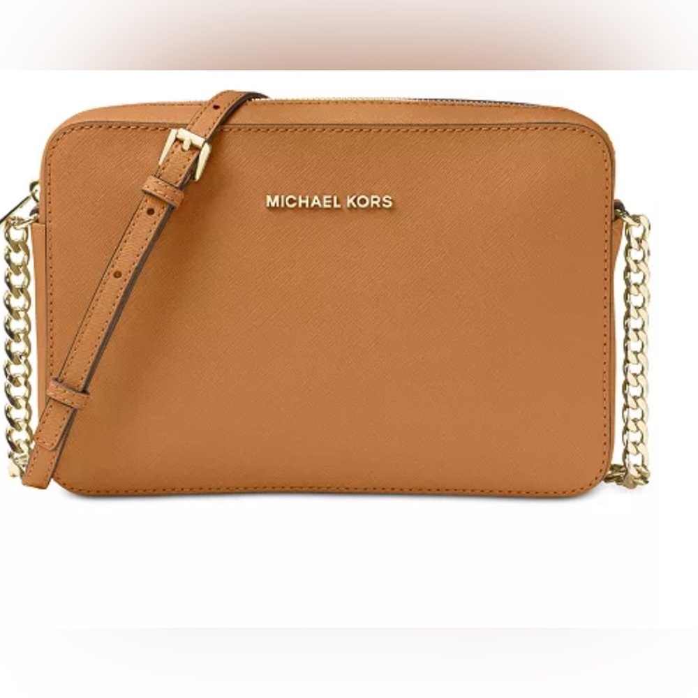 COPY - Acorn (tan) Michael Kors bag with gold strap